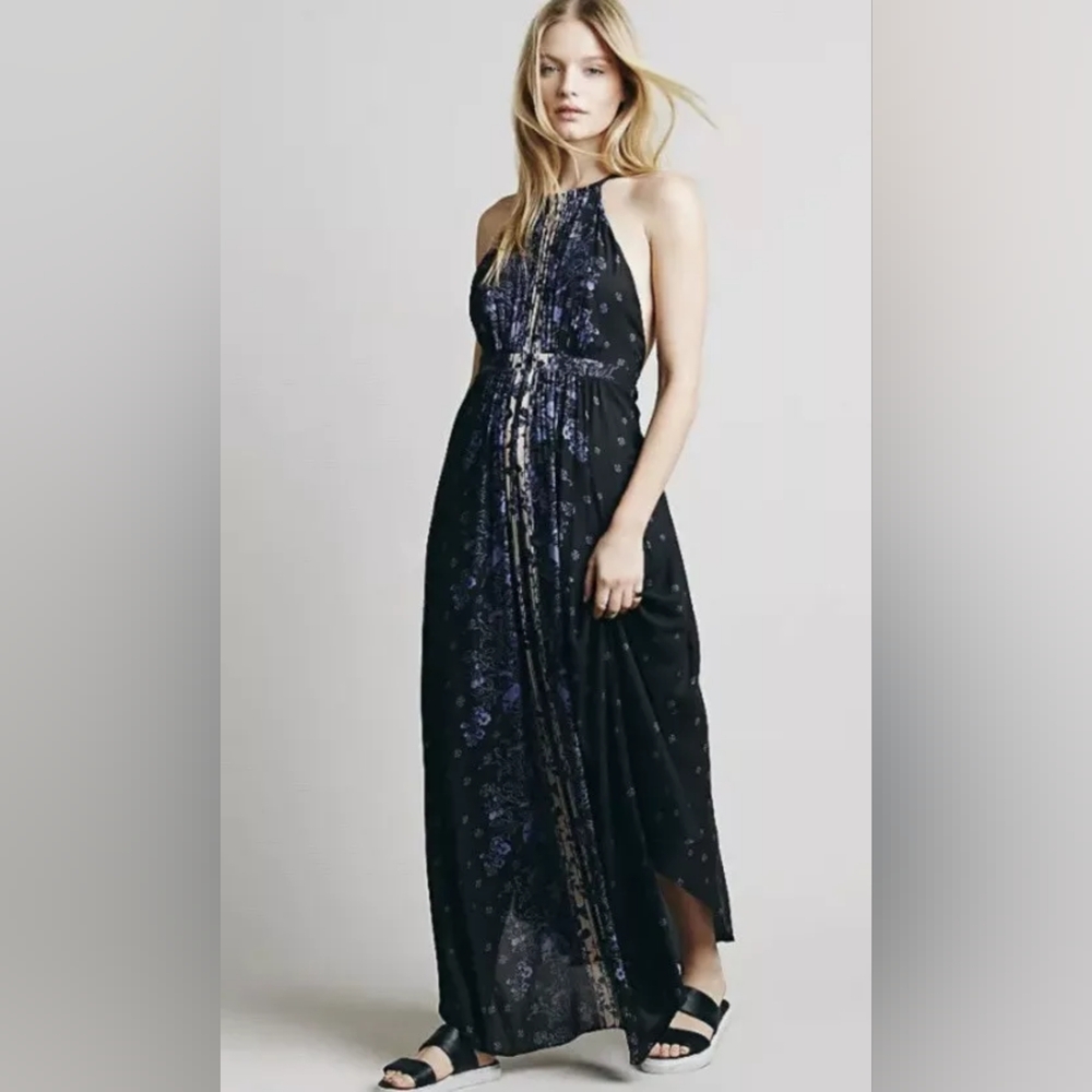 Free People Caught In The Moment Maxi Dress Size 4